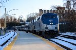 Amtrak #20(21) from the head end sitting at Lynchburg.